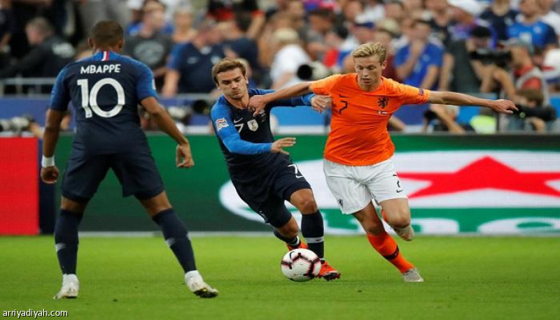 جريزمان: دي يونج أصعب لاعب واجهته في مسيرتي