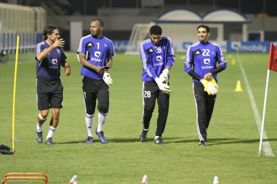 غياب القحطاني ومانجان عن تدريبات الهلال صحيفة الرياضية 0734