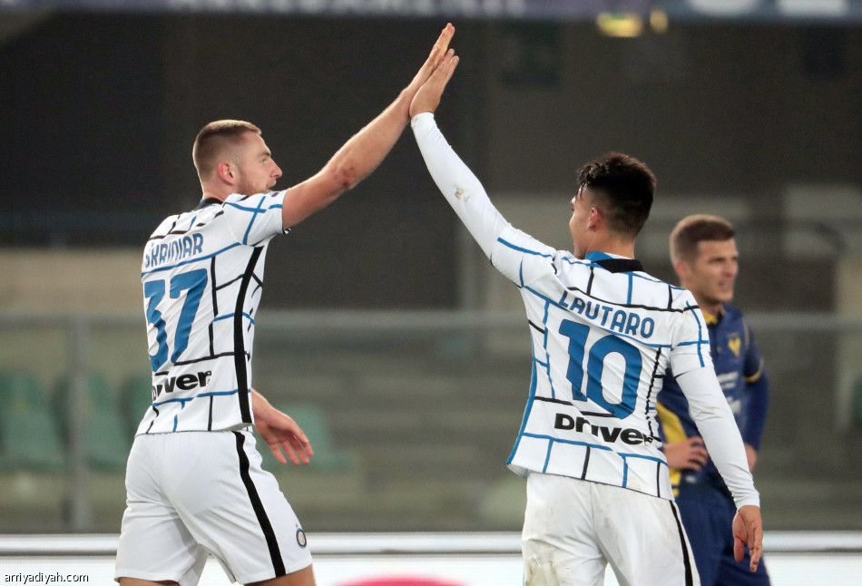 الإنتر يحقق انتصاره السابع على التوالي