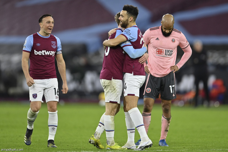 ويستهام يعمق جراح شيفيلد