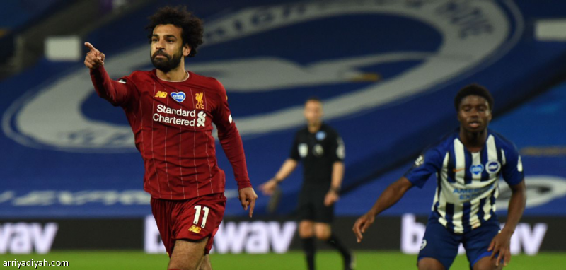 هدف يفصل صلاح عن إنجاز جديد مع ليفربول