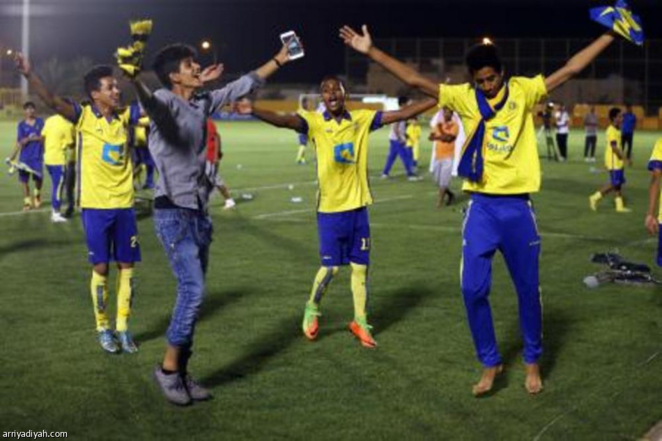 ناشئو النصر يكتسحون الرائد ويظفرون ببطولة الدوري السعودي