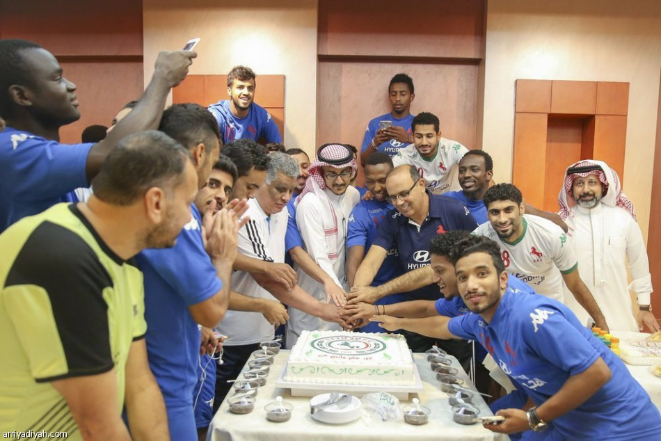الاتفاق يقيم حفل معايدة للاعبين