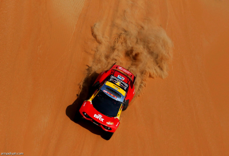 Rallye Dakar.. Loeb est le plus rapide du Quartier Vide.. et Al-Attiyah est sur le point de gagner
