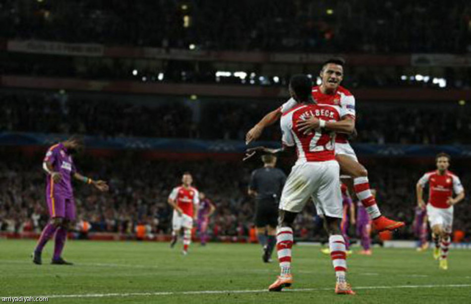 ارسنال يضرب شباك غلطة سراي برباعية