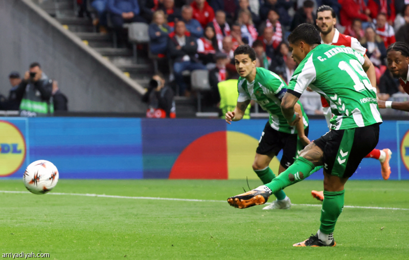 بيتيس يفرض التعادل على براجا