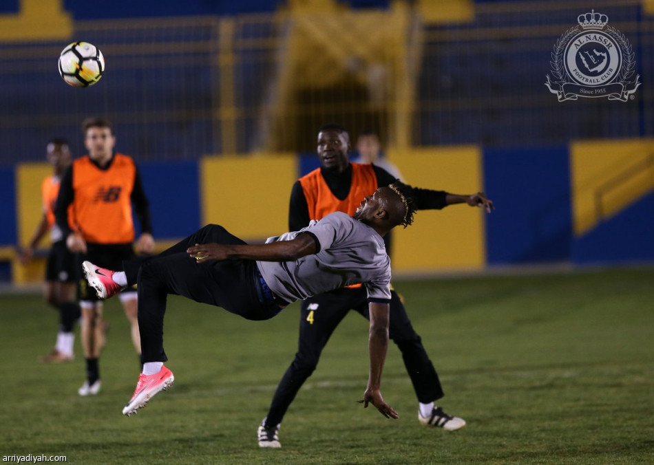 النصر ينهي استعداداته لديربي الرياض