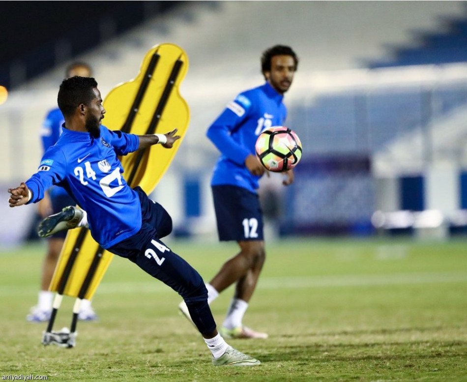 دياز يغلق تمارين الهلال