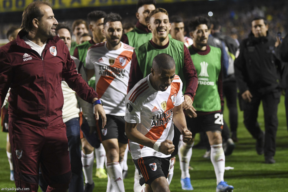 ريفر بليت يتأهل إلى نهائي ليبرتادوريس من معقل بوكا جونيورز