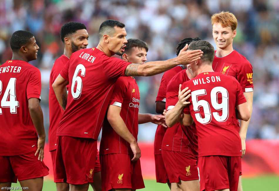وديا.. ليفربول يهزم ليون بثلاثية