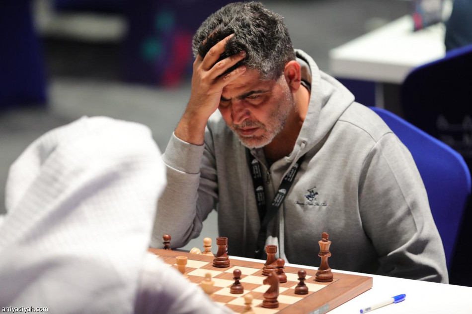 Chess tournament.. Salem Abdul Rahman is a champion