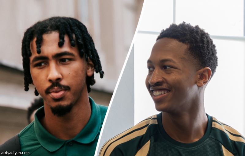 مراد وذكري.. الخروج الأول #المنتخب_السعودي 