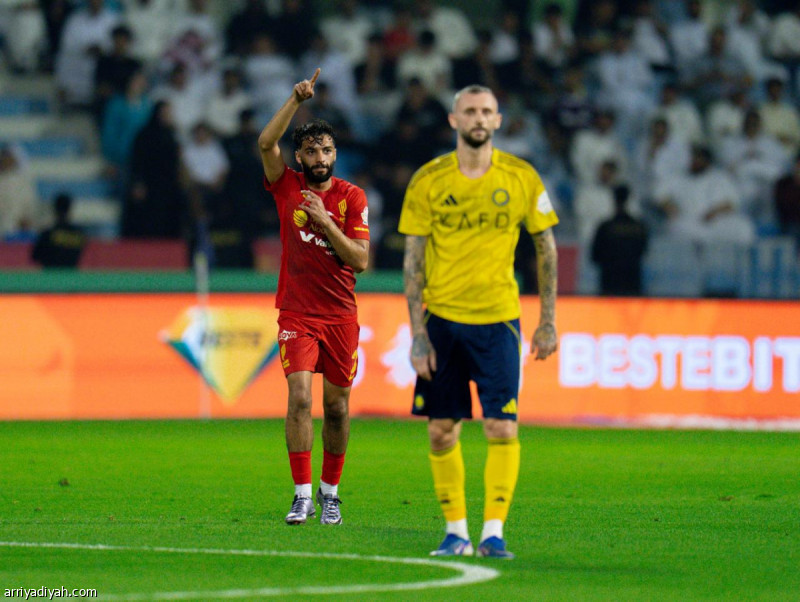 النصر يخسرة صدارة أقوى دفاعات روشن