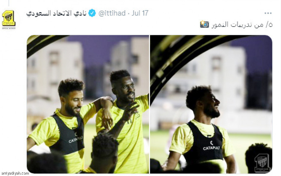 تغطيات المعسكرات.. 
النصر يتصدر التفاعلات