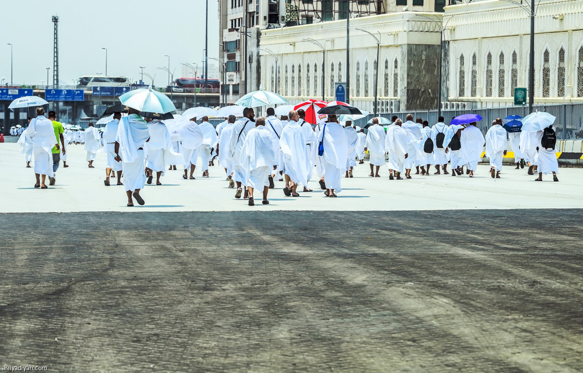 الحجاج يصلون مِنى