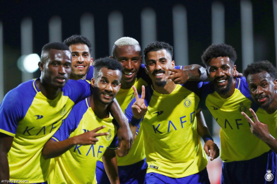 النصر يكسب التجربة الأولى بثنائية