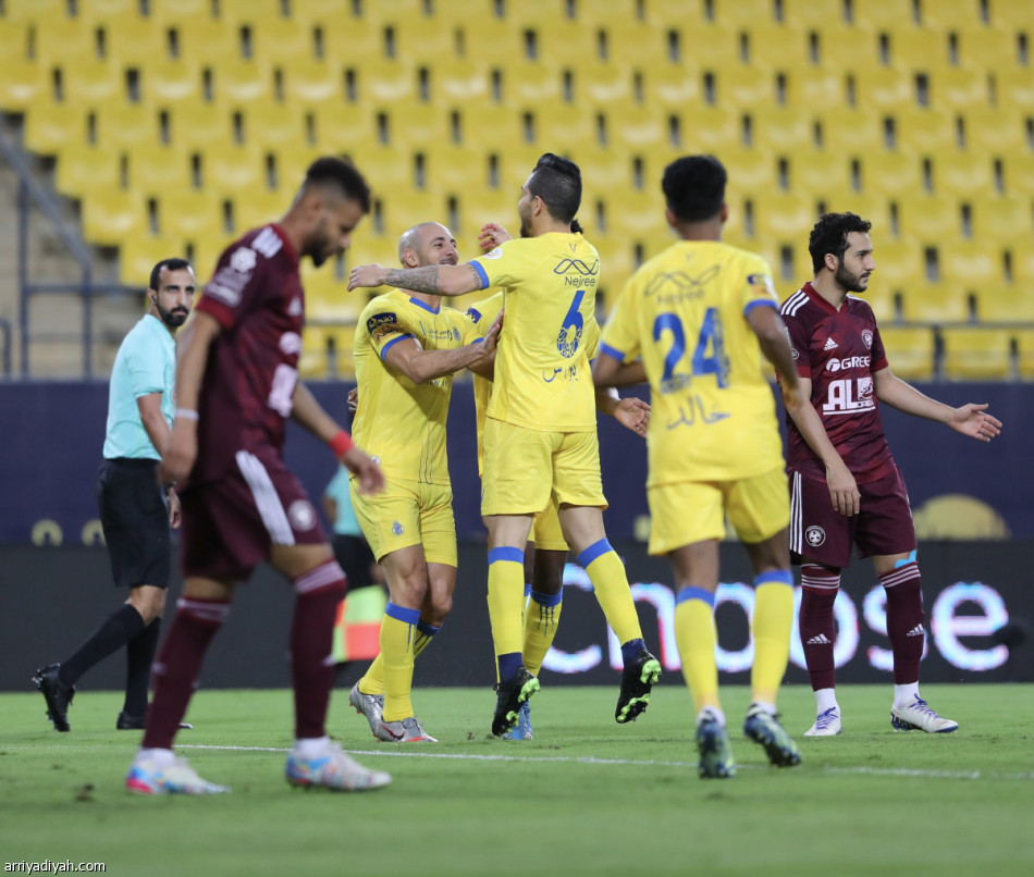 النصر يثأر من الفيصلي برباعية