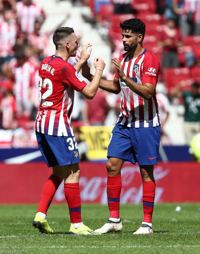أتلتيكو مدريد يفلت من الخسارة أمام إيبار
