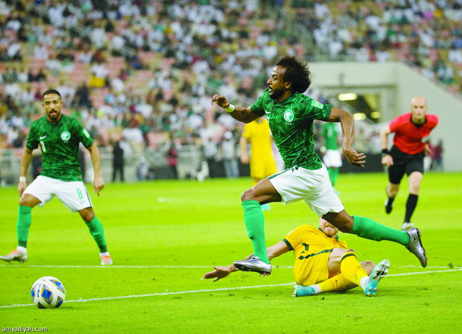 المرة الأولى.. 
الأخضر يسقط الكنغر