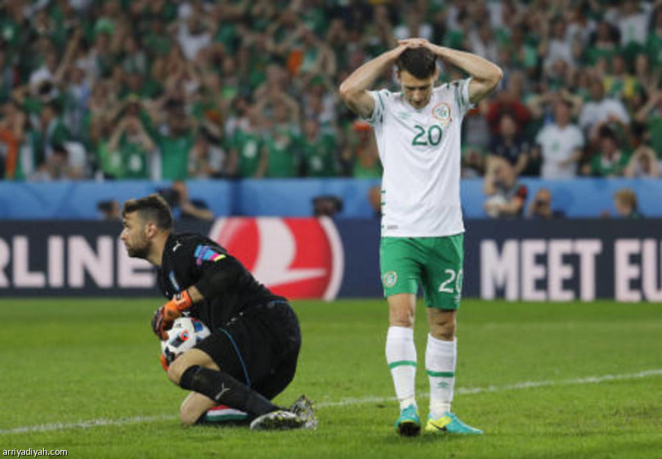 كأس اوروبا 2016: جمهورية ايرلندا الى ثمن النهائي