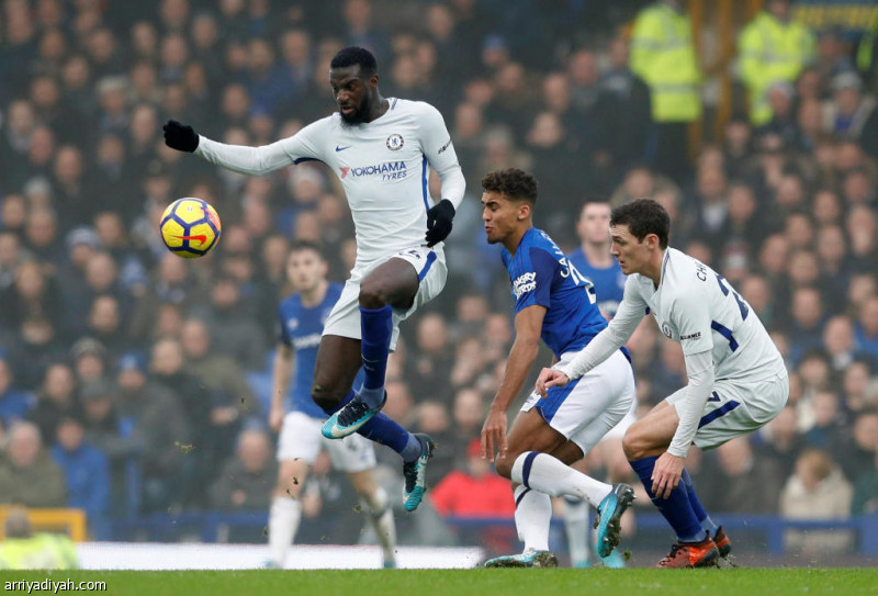 إيفرتون يفرض التعادل على تشيلسي في الدوري الإنجليزي