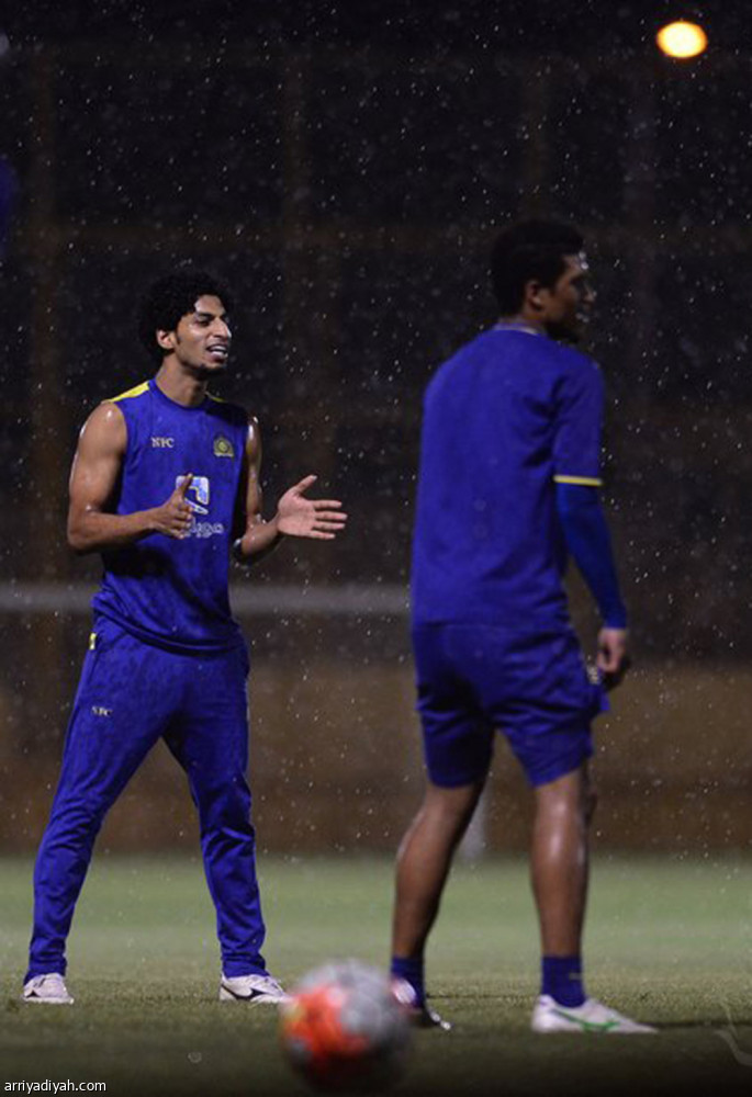الامطار تلغي تدريب النصر ومايغا يغادر الى فرنسا