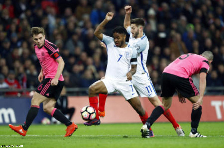 تصفيات مونديال 2018: إنجلترا تقسو على اسكتلندا بثلاثية وتتصدر مجموعتها