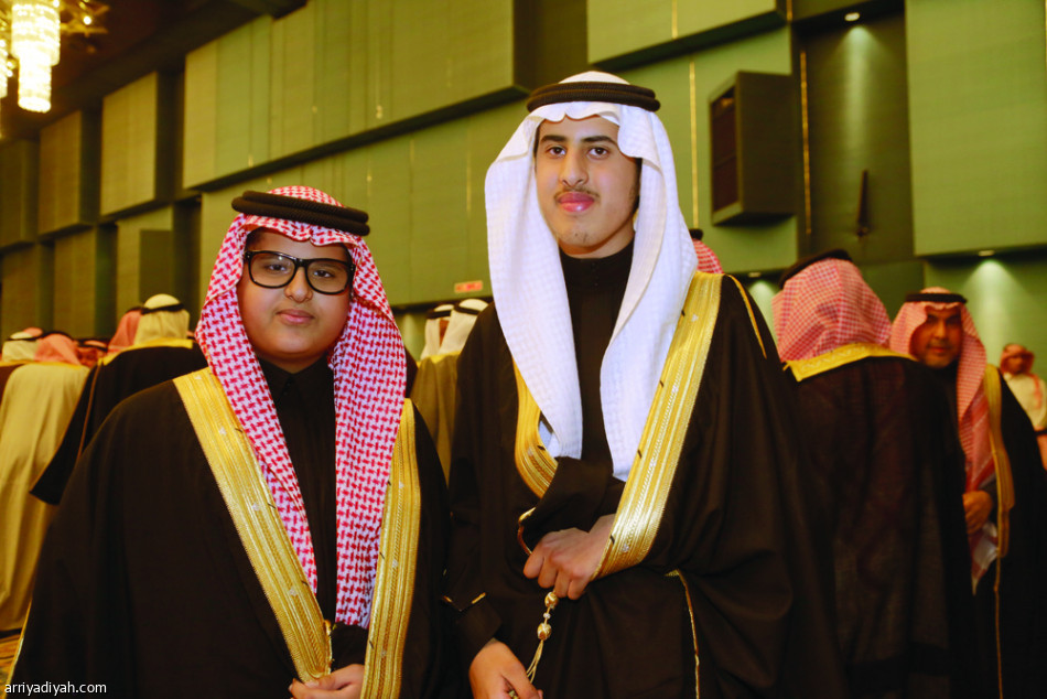 ولي العهد يشرّف حفل زواج أحمد بن فهد بن سلمان