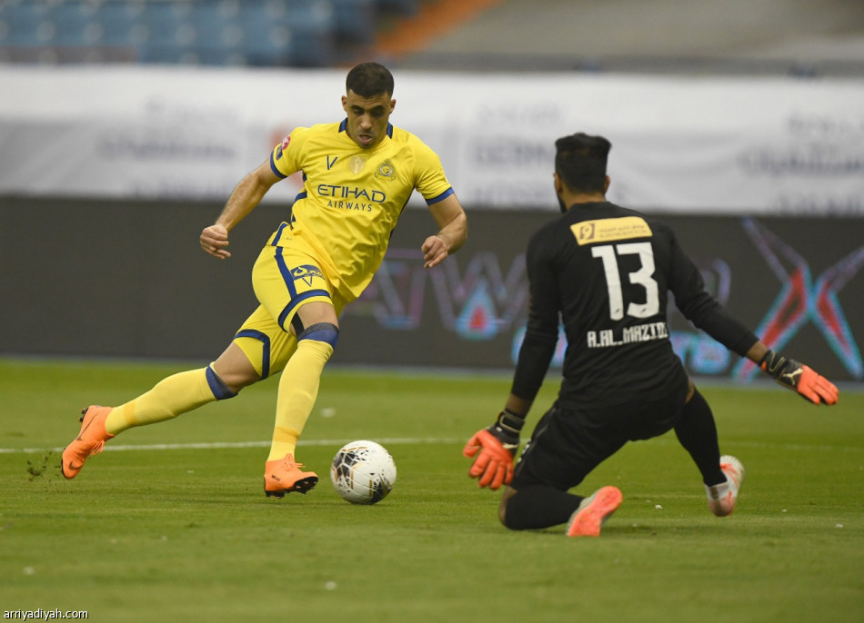 النصر يستعرض أمام العدالة بـ6 أهداف