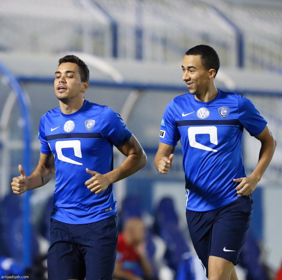في الهلال مناورة بين الفريق الأول والأولمبي