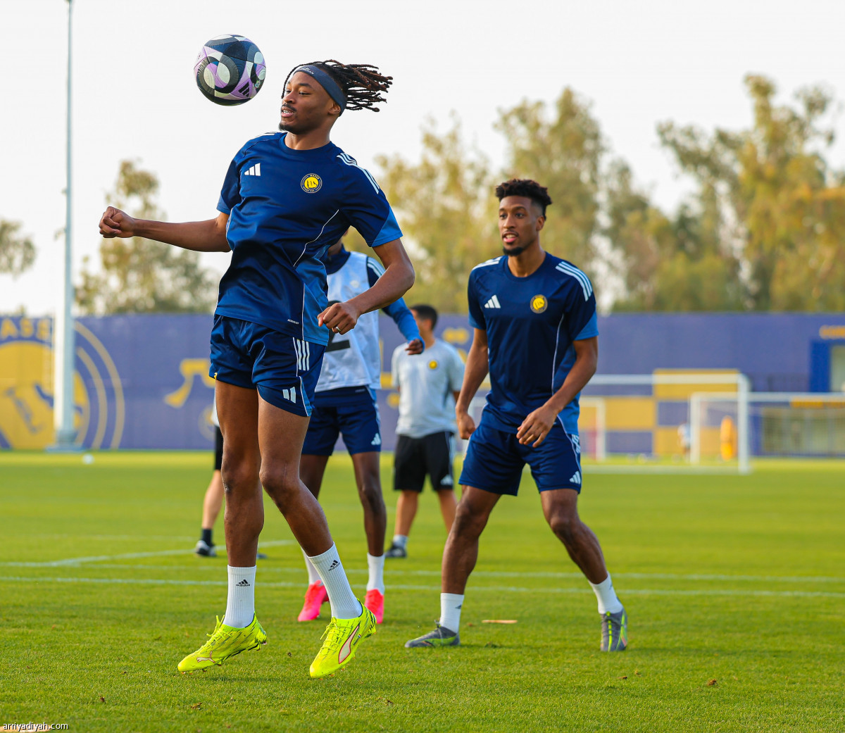 تدريب ومغادرة