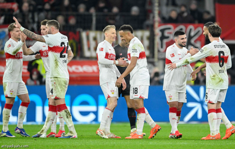 شتوتجارت يسقط ليفركوزن برباعية