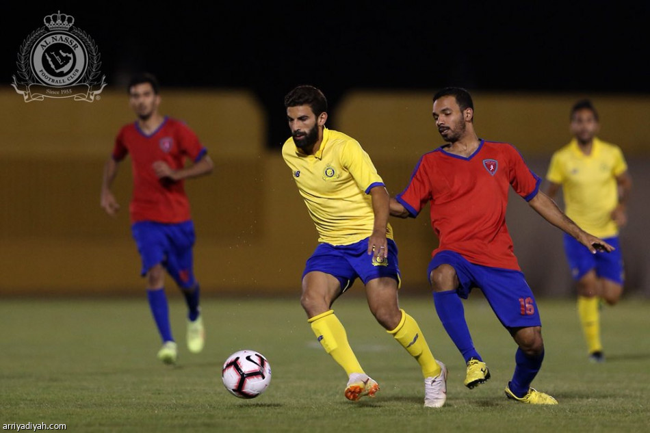 النصر يكسب تجربة نجد بخماسية