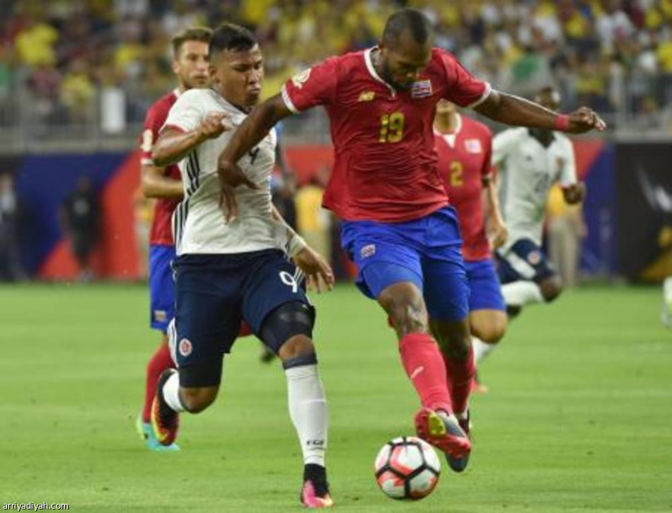 المنتخب الكوستاريكي يكسب كولومبيا ويودع كوبا أمريكا 2016
