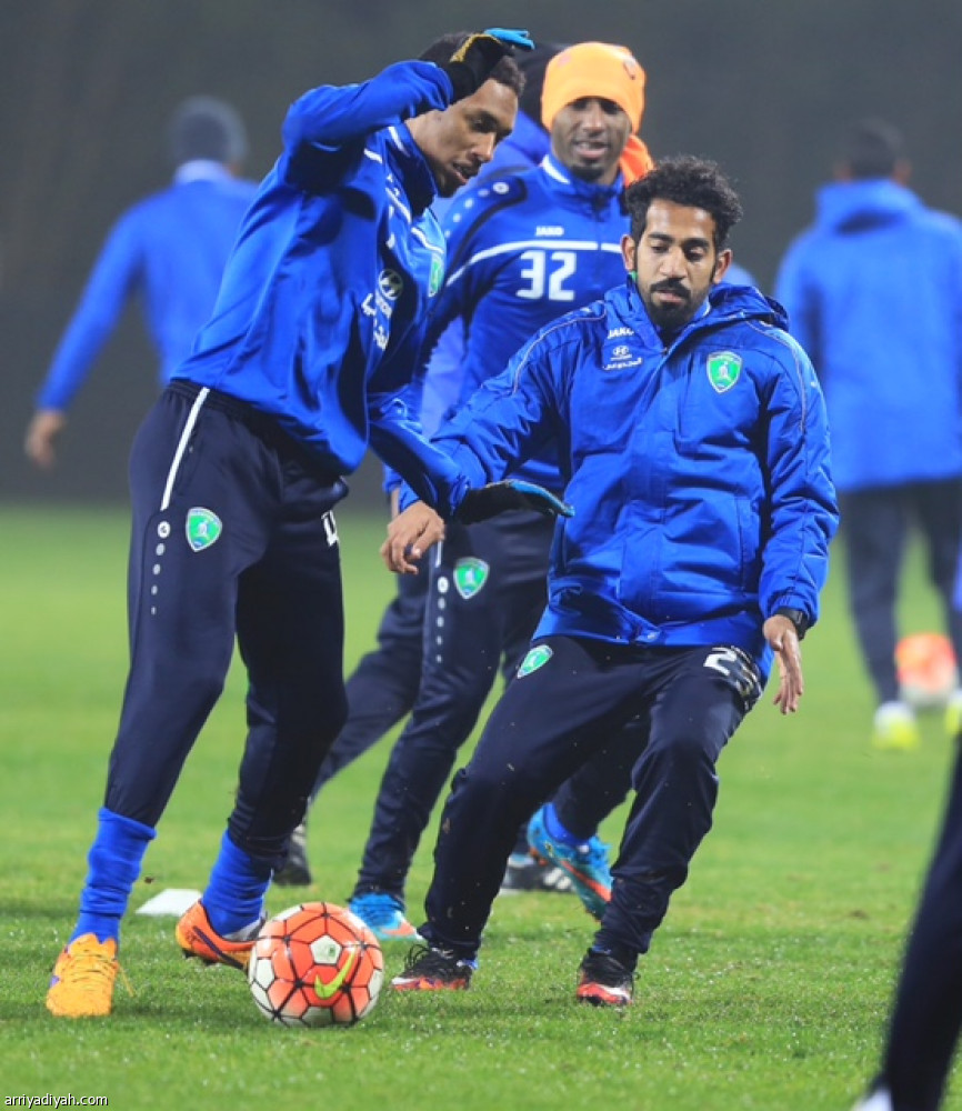 الفتح يتدرب في المجمعة