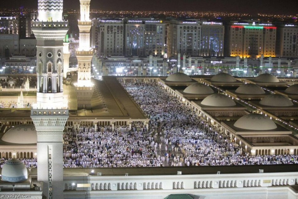 أكثر من مليوني مصل يشهدون ختم القرآن الكريم في المسجد النبوي