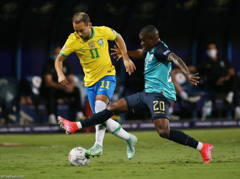 الإكوادور تتعادل مع البرازيل.. وتتأهل