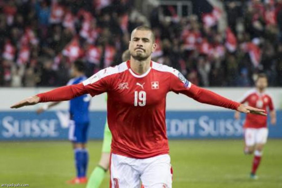 تصفيات مونديال 2018: سويسرا تواصل بدايتها المثالية بالفوز على جزر الفارو