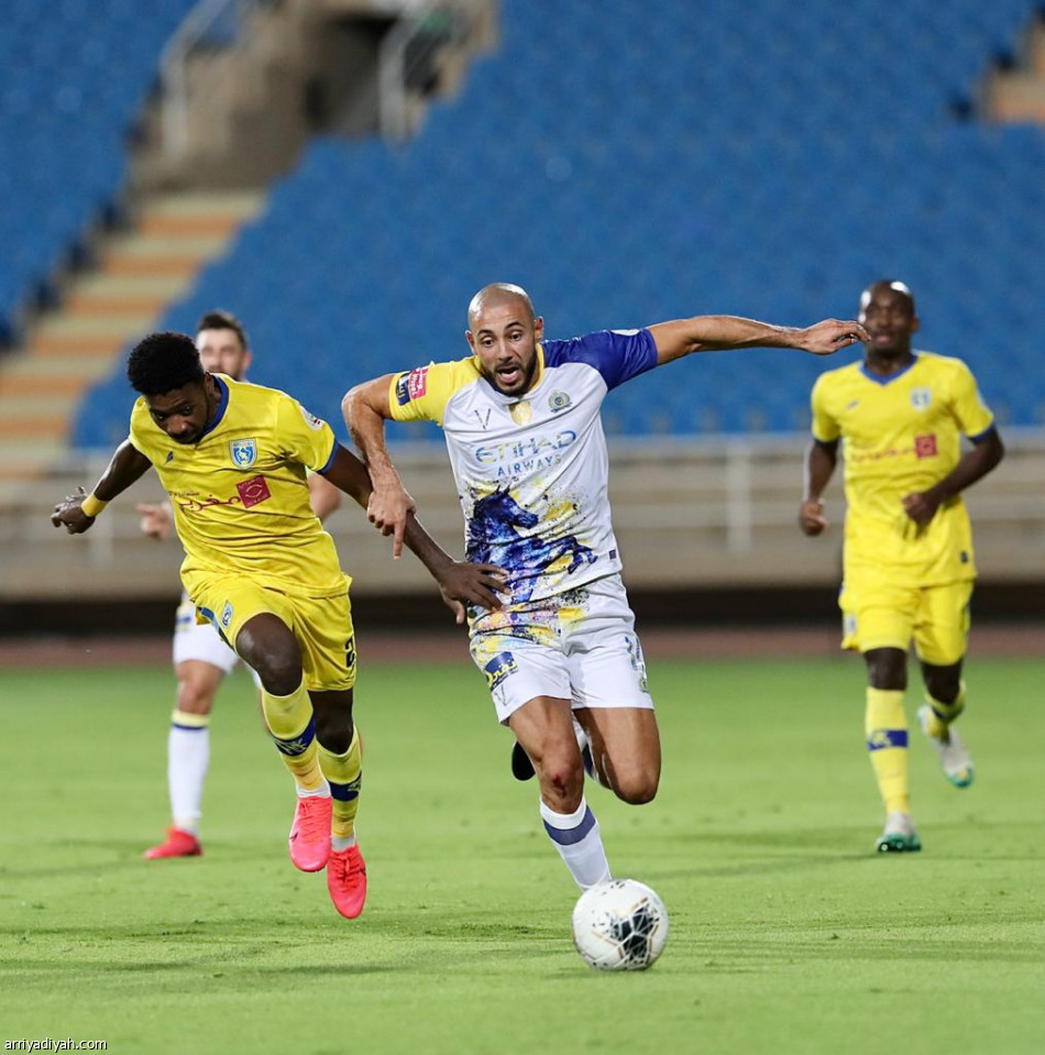 النصر يضرب التعاون بـ«هاتريك حمدالله»
