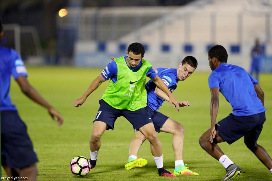 تدريبات الهلال خفيفة .. وليو إنفرادي