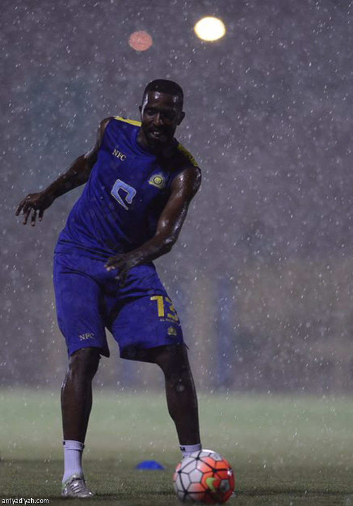 الامطار تلغي تدريب النصر ومايغا يغادر الى فرنسا