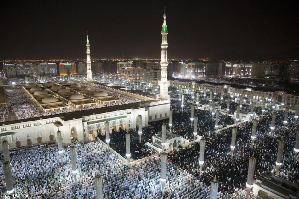 أكثر من مليوني مصل يشهدون ختم القرآن الكريم في المسجد النبوي