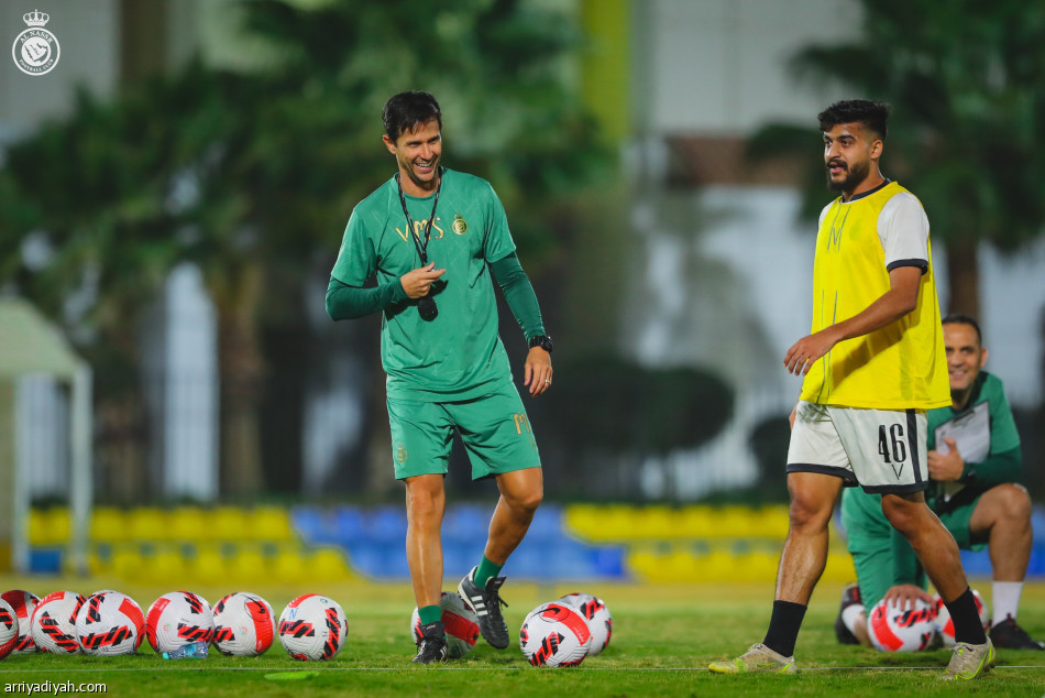 حمدالله يشارك في تدريبات النصر