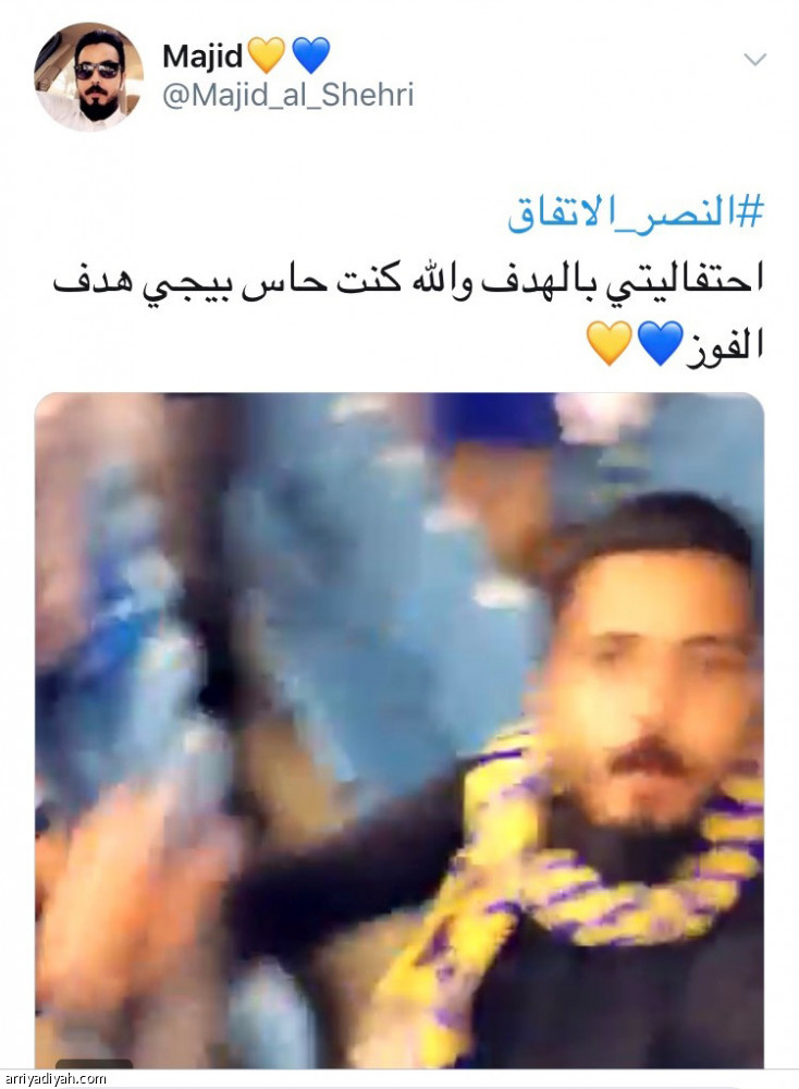 400 ألف تغريدة
تضع النصر والاتفاق في القمة