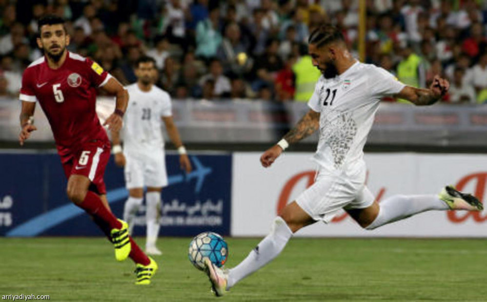 إيران تكسب قطر في مباراة شهدت أحداث مثيرة