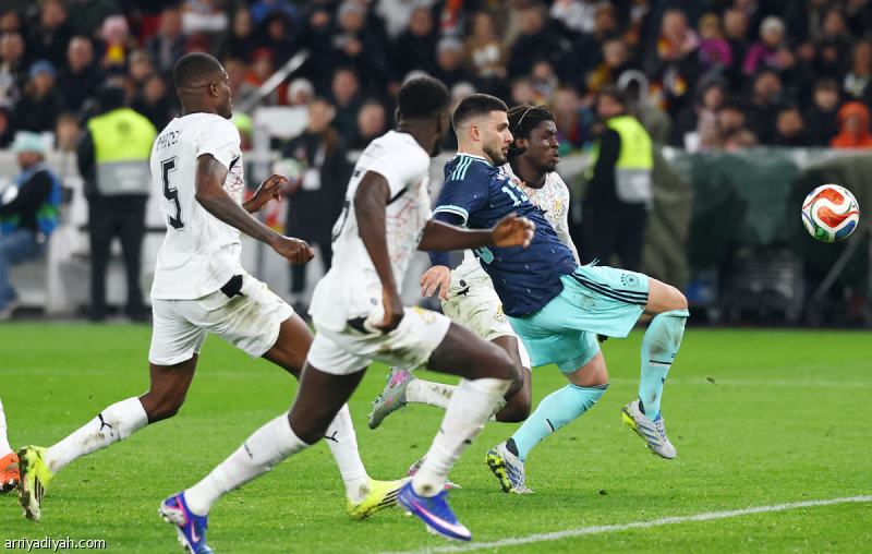 بونسو باه يدخل متأخرا.. وألمانيا تهزم غانا