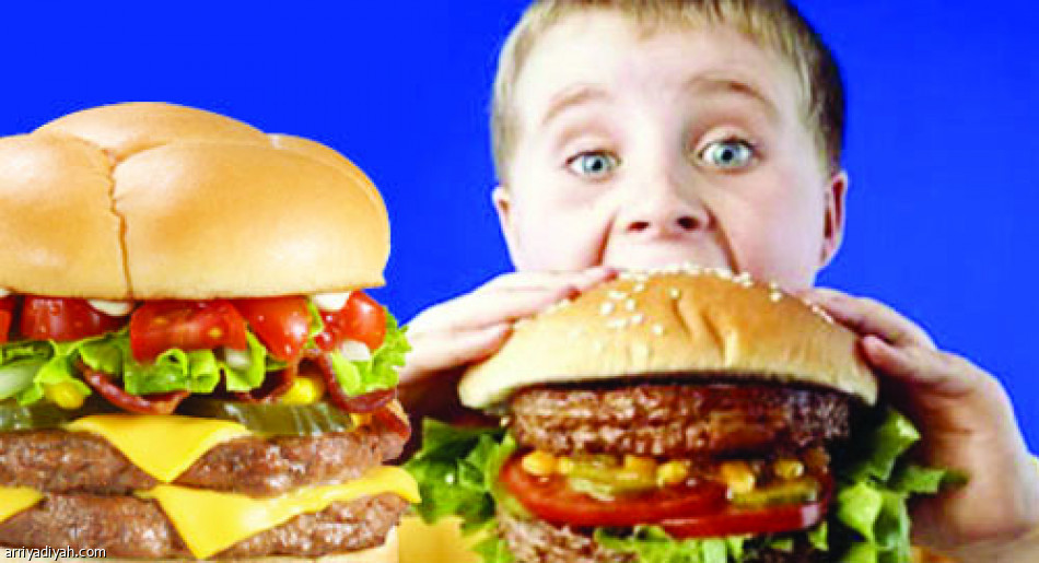الوجبات السريعة تصيب الأطفال بأمراض القلب والسكري
