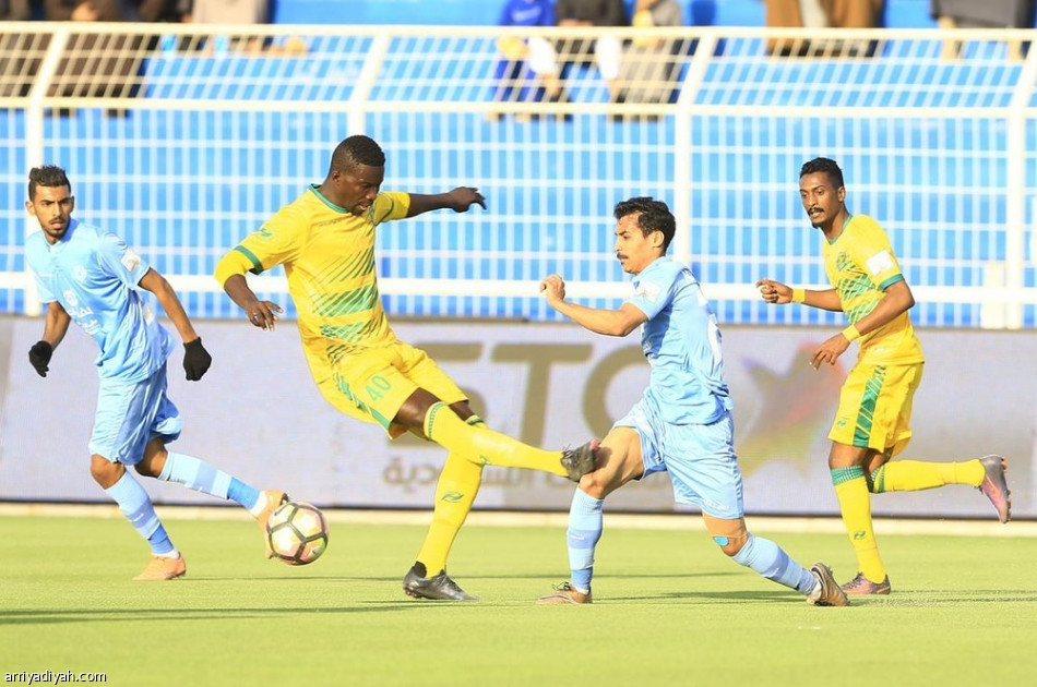 الباطن يقتنص 3 نقاط مهمة من الخليج