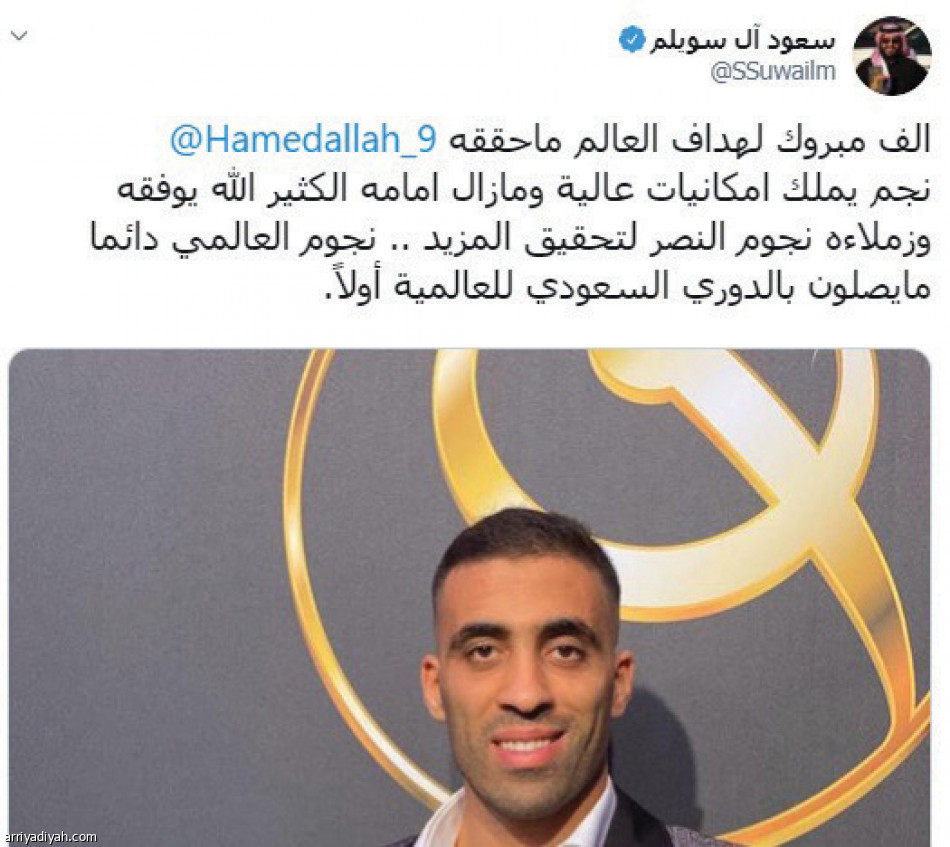 تفاعلات دوري المحترفين
72 مليون تغريدة.. والهلال يتفوق