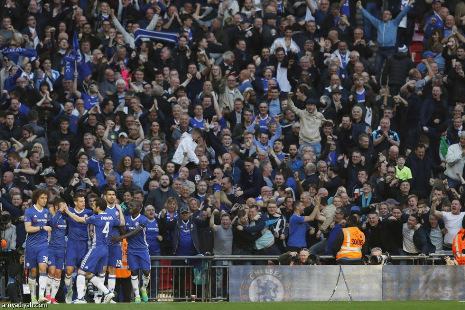 تشيلسي يقصي توتنهام ويتأهل لنهائي كأس الاتحاد الإنجليزي